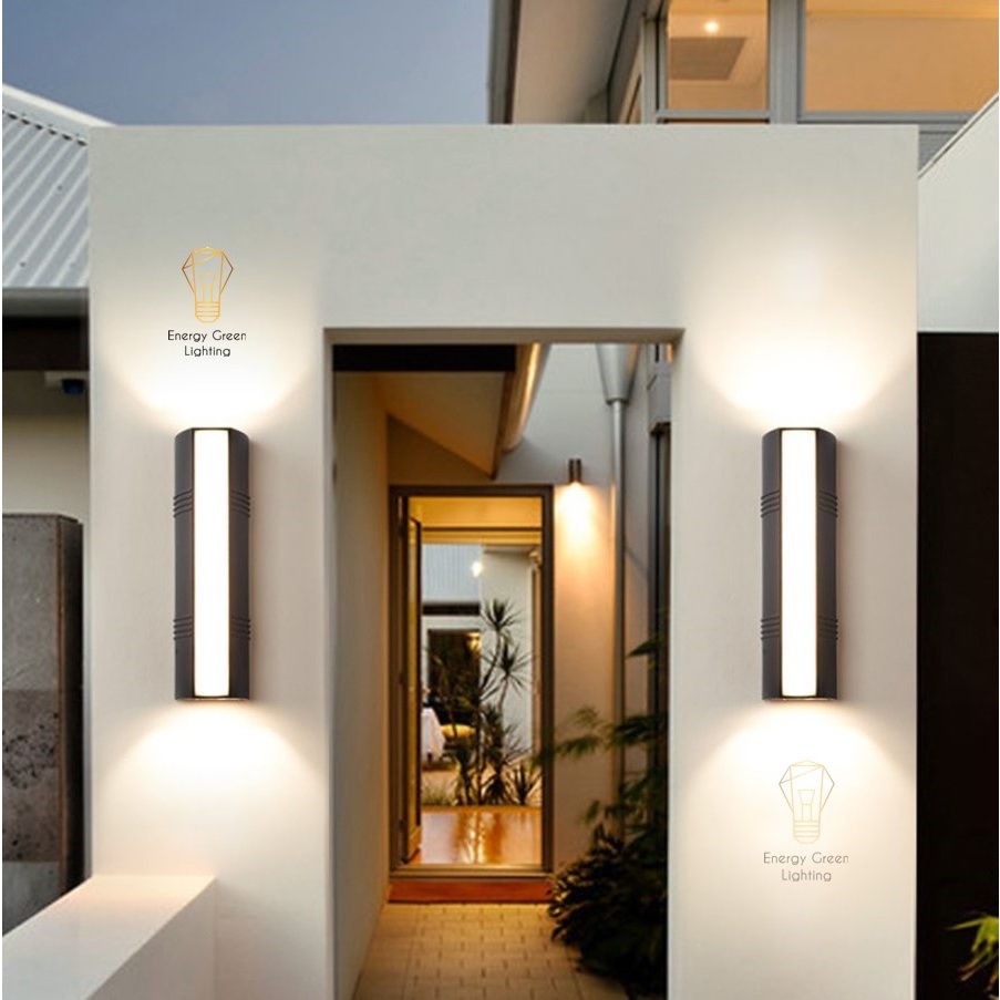 Ảnh Đèn Hắt Tường Energy Green Lighting Chống Nước 2 Đầu Chiếu Sáng DT-2265 - Thân Nhôm - Chip Led Siêu Sáng - Bảo Hành 1Năm 3