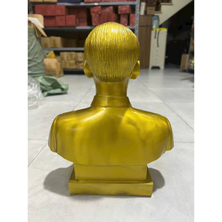 Tượng Bác Hồ Bán Thân bằng Đồng Cao 32cm Vật Phẩm Quà Tặng Trang Trí