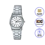 Đồng hồ nữ dây thép không ghỉ Casio LTP-V006D-7BUDF chính hãng — ảnh 1