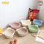Bát ăn dặm Happy Bear Tobe chất liệu silicon y tế an toàn cho bé