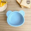Bát ăn dặm Happy Bear Tobe chất liệu silicon y tế an toàn cho bé
