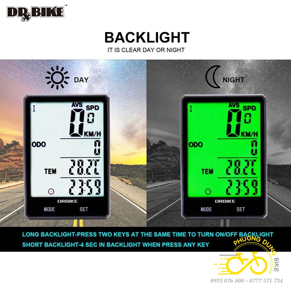 Dr best sale bike speedometer