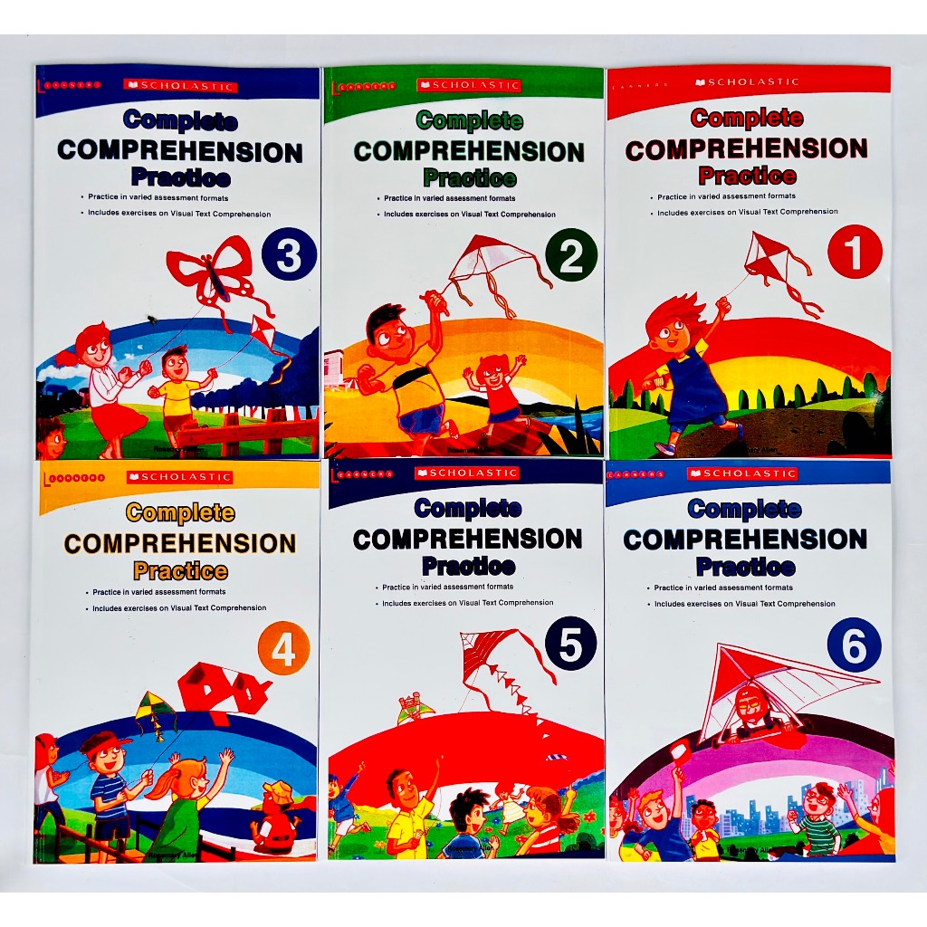 Scholastic Complete Comprehension Practice ( trọn bộ 6q ) | Shopee Việt Nam