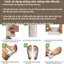 10 Miếng Dán Chân Thải Độc Nhật Bản Kinoki Detox Foot Patch - Ngủ Ngon, Thư Giãn, Giảm Đau Nhức, Tê Bì Chân
