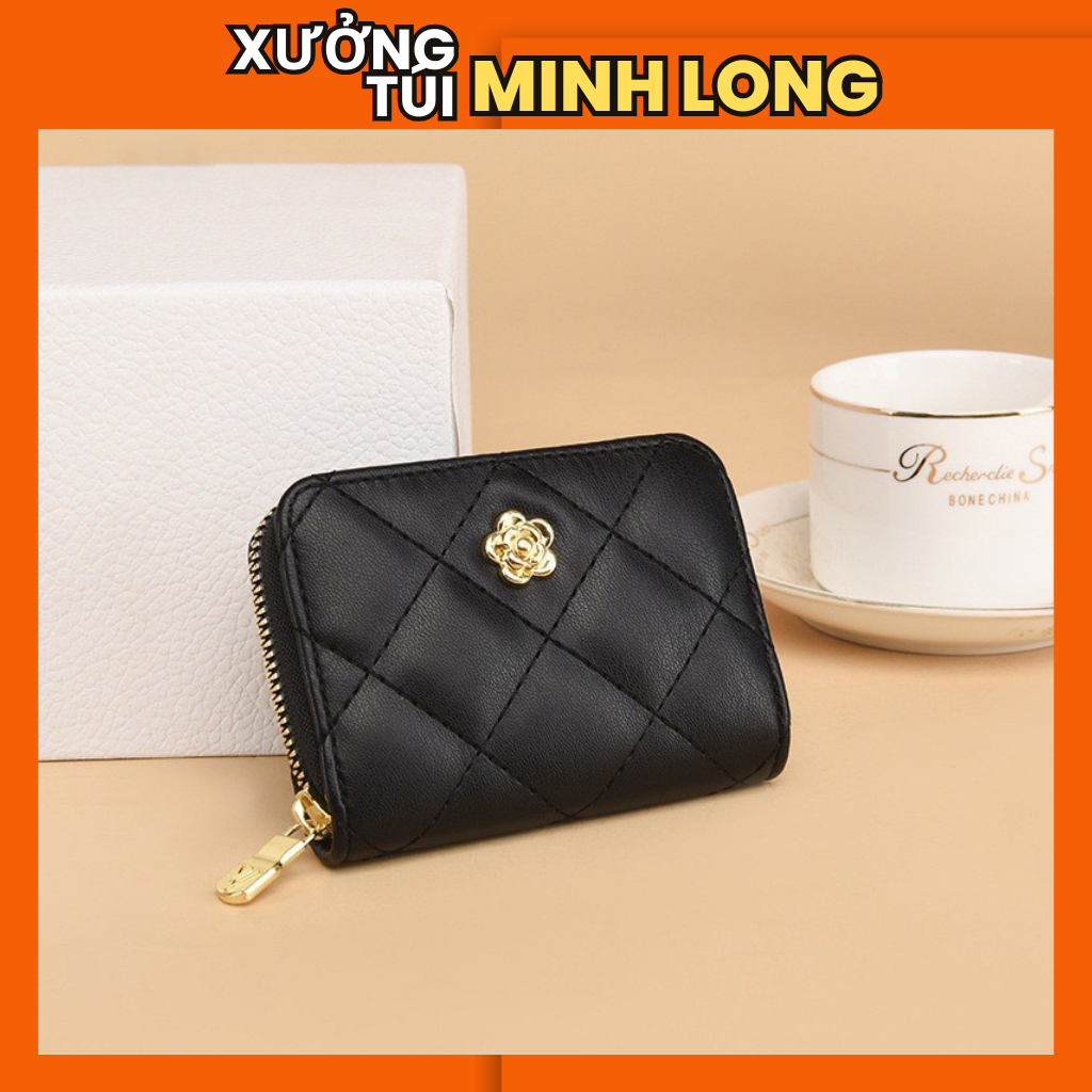 Ví mini nữ cầm tay nhiều ngăn thời trang hàn quốc basic sang trọng giá rẻ VN02000