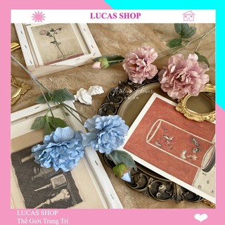 Hoa giả - Hoa phù dung cao cấp trang trí nhà cửa, văn phòng, cửa tiệm decor
