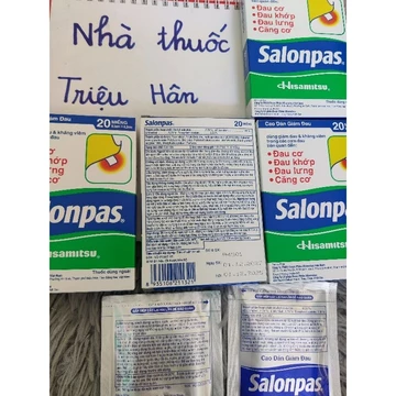 cao dán salonpas bịch 10 miếng