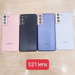 Lưng vỏ samsung S21 5g có viền kính camera ngoài, nắp lưng, nắp pin ss G981