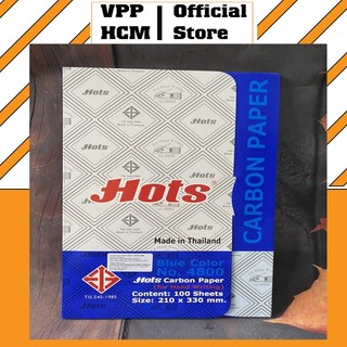 Giấy Than Host Xanh khổ A4 (1 Xấp 100 tờ)