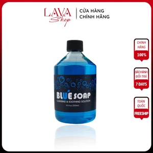 500ML DUNG DỊCH LAU MỰC XĂM TẠO BỌT BLUE SOAP #dcpxhoanganh