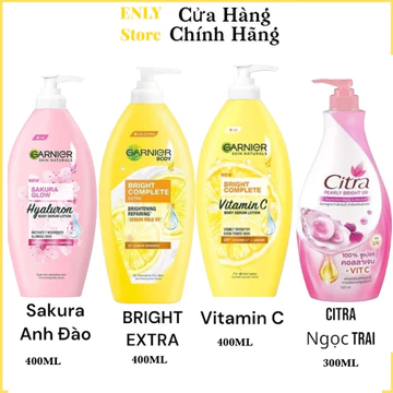 [Chuẩn Thái] Sữa dưỡng thể Garnier Body Bright Extra lotion cấp ẩm dưỡng trắng da chuyên sâu 400ml