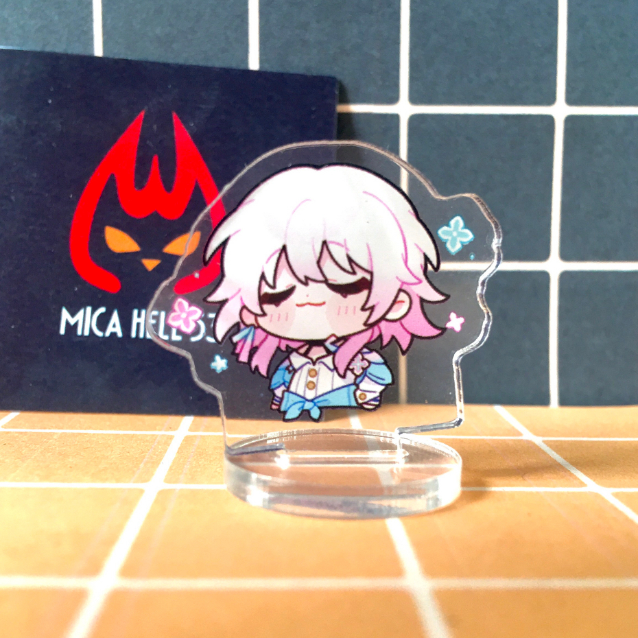 Standee Mini Honkai Star Rail Standee Anime Manga Acrylic 3cm Nhân vật ...