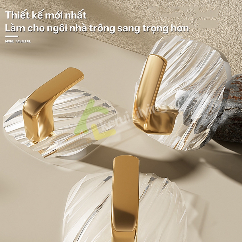 Móc treo KWAI chịu lực cao -Đế 5cm Rất chắc chắn không thể đổ vỡ - Thích hợp cho nhà bếp,phòng tắm
