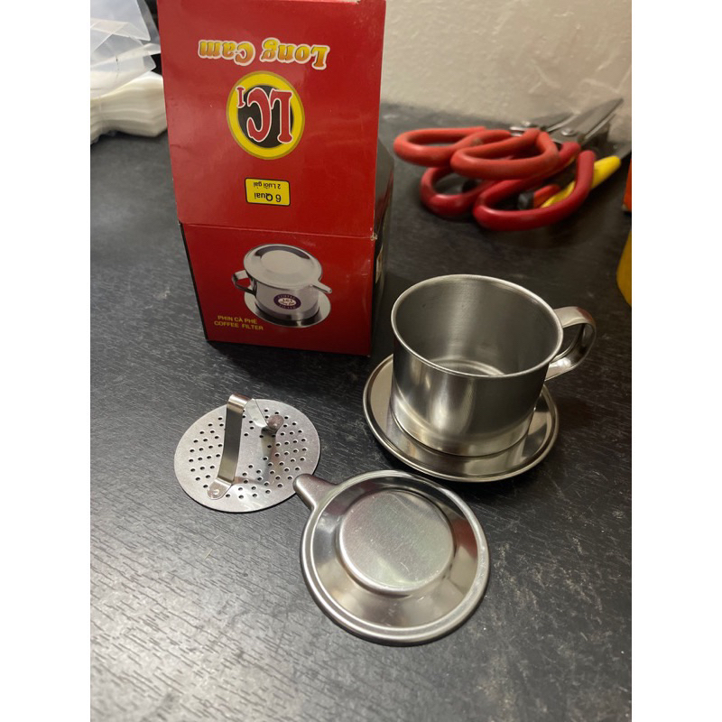 Phin Cà Phê Inox Long Cam Phù hợp gia đình, quán cafe | Shopee Việt Nam