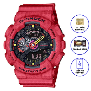 Đồng Hồ Casio Nam Dây Nhựa GSHOCK GA-110SGH-4ADR Chính Hãng