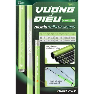 Cần vương điểu [ XANH NÕN CHUỐI 37i][CHÍNH HÃNG][Bảo Hành 2 Năm 2 Lóng]