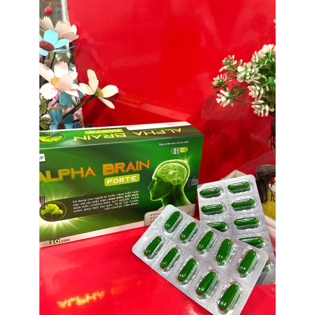 VIÊN UỐNG BỔ NÃO ALPHA BRAIN Shopee Việt Nam