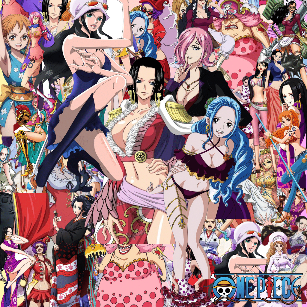 Bộ 50 Miếng Dán Chống Thấm Nước Họa Tiết Hoạt Hình nhân vật nữ one piece anime