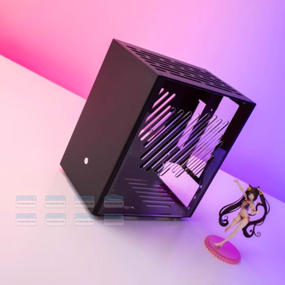 [PCNGON] Vỏ case máy tính mini ITX Sirius S40 - Đen (Mặt hông mica ...