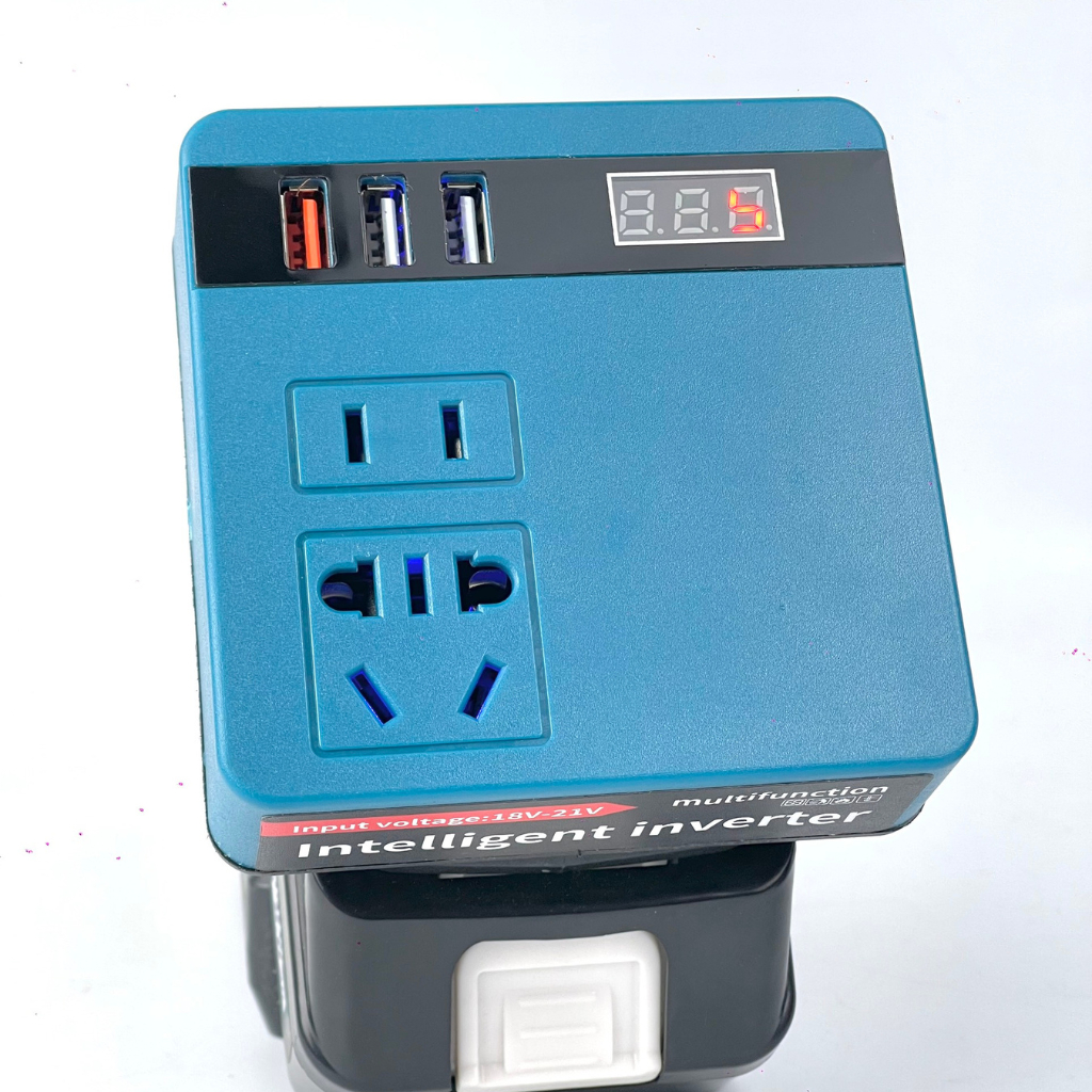 Đế chuyển điện 18-21v sang điện 220v (Bộ chuyển đổi điện 18-21v sang 220v)