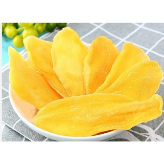 Gói 300G Xoài sấy dẻo không đường, xoài sấy dẻo thái lan cực ngon, ăn vặt cho mẹ bầu, đồ ăn vặt thơm ngon-XSD