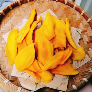 Gói 300G Xoài sấy dẻo không đường, xoài sấy dẻo thái lan cực ngon, ăn vặt cho mẹ bầu, đồ ăn vặt thơm ngon-XSD