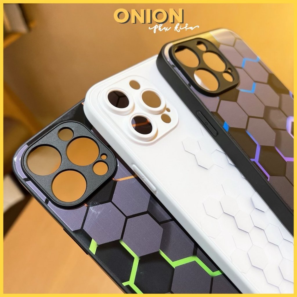 Ốp kính khối 3D dành cho iPhone Xsmax 11 12 13 14 15 Pro Promax