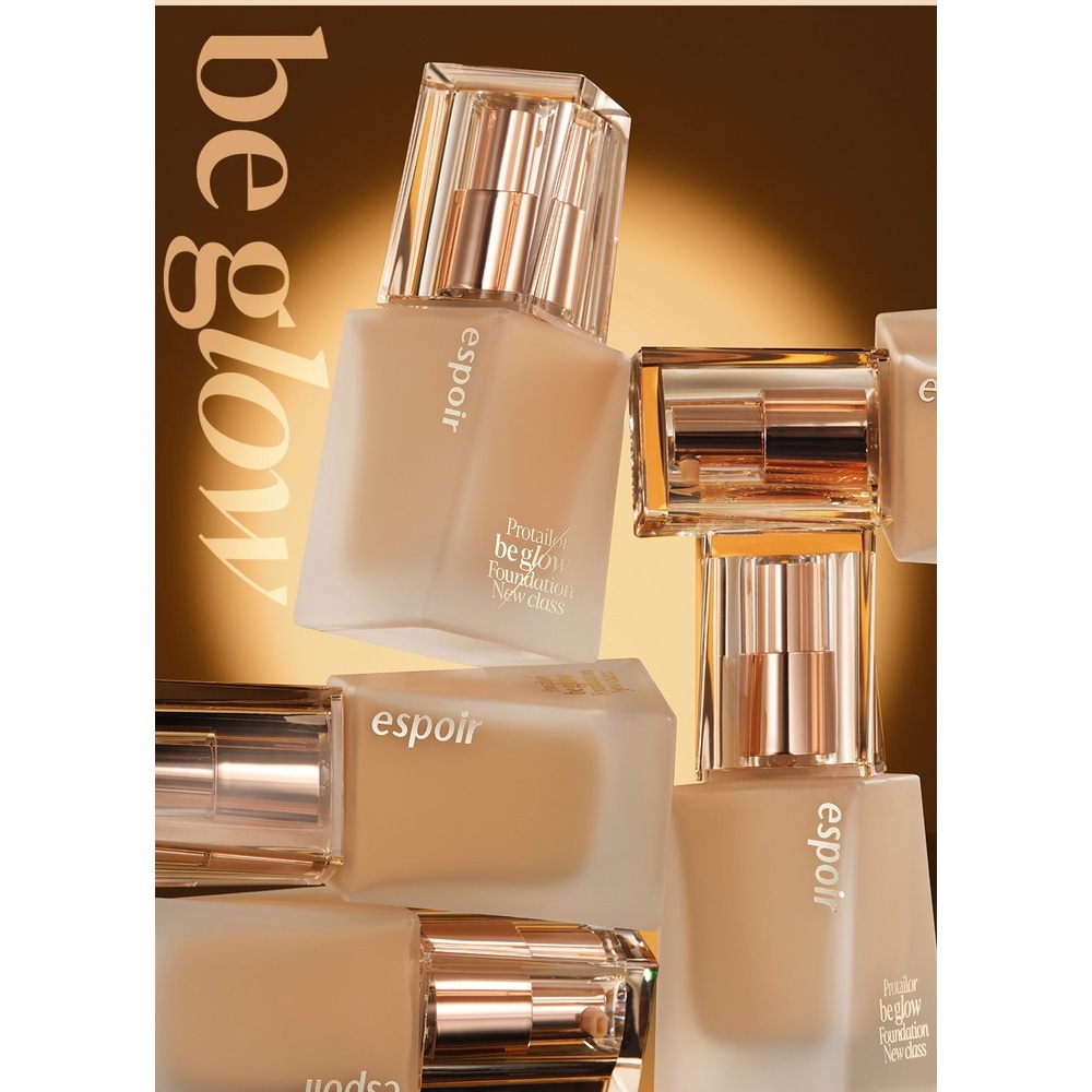 Ảnh Kem Nền Căng Bóng Espoir Pro Tailor Be Glow Foundation New Class 2023 SPF27 PA++ 30gr 2
