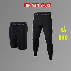 Quần dài thể thao nam PRO COMBAT, Quần dài giữ nhiệt legging nam body đá bóng, bóng rổ, chạy bộ, thể thao