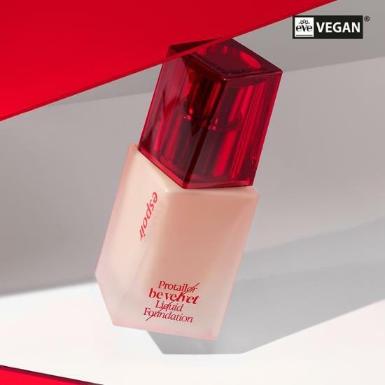 Ảnh Kem Nền Siêu Che Phủ Espoir Pro Tailor Foundation Be Velvet SPF22 PA++ 4