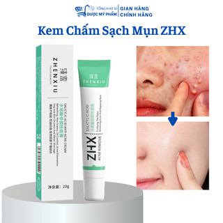 Kem Hết Mụn ZHX Loại Bỏ Mụn và Vết Thâm Hoàn Toàn, Thu Nhỏ Lỗ Chân Lông, Dưỡng ẩm Sáng Da