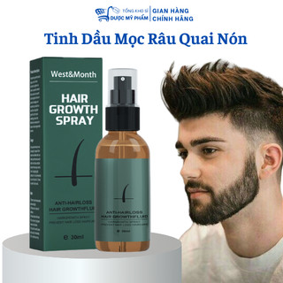 Tinh chất kích thích mọc râu quai nón West&Month giúp làm nhanh quá trình mọc râu cho nam giới 30ml