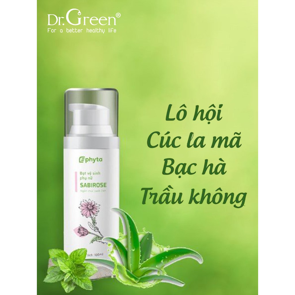 Ảnh Bọt vệ sinh nữ SABIROSE | Dr.BGreen | Chai tạo bọt 100 ml 2