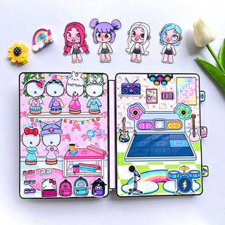 ( Mới) Ngôi nhà 4 cô bé đáng yêu Melody, Kuromi, Cinamoroll, Kitty