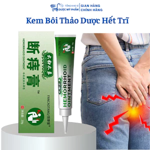 Kem bôi trĩ thảo dược Fancaotang hỗ trợ co búi trĩ ngăn ngừa nhiễm trùng giảm đau rát tức thì 20g