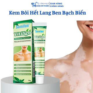 Kem bôi hắc lào lang ben nấm ngứa bện ngoài da Sumifun chiết xuất thảo dược 100% tuýp 20g