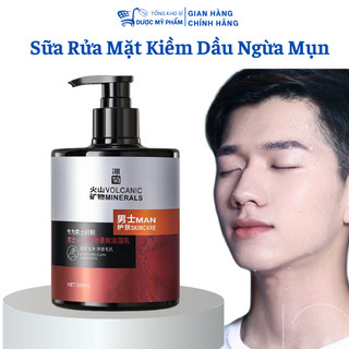 Sữa rửa mặt MAN 100g mặt cao cấp than bùn thiên nhiên giúp da trắng sáng dành cho da dầu 100g