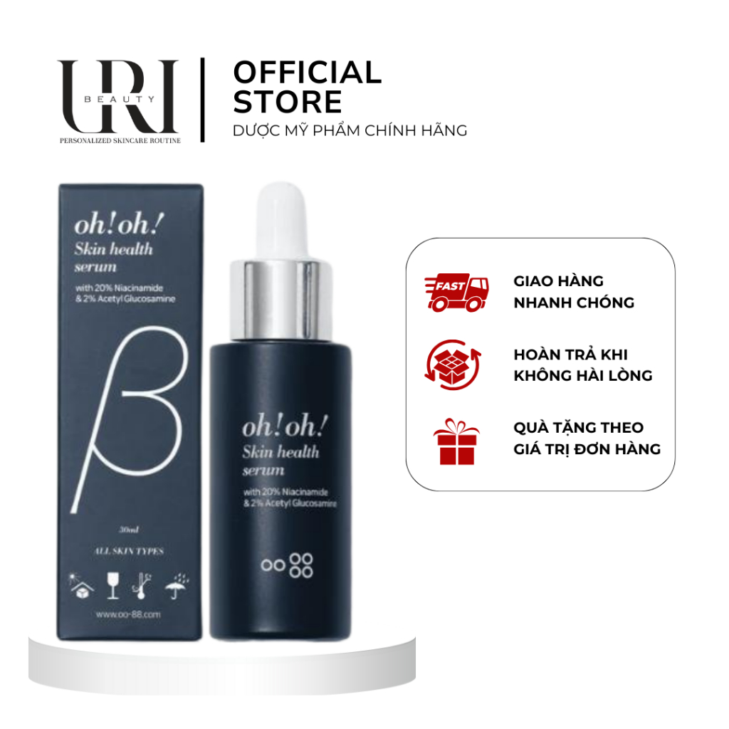 [Chính Hãng] OH!OH! Skin Health Serum – Tinh Chất Dưỡng Sáng Da Mờ Thâm 30ml