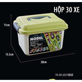 kèm thùng combo 30 xe  Ô Tô Đồ Chơi Hợp Kim Chạy Đà cho bé