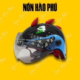 Mũ bảo hiểm trẻ em 4-12 tuổi HÌNH CÁ MẬP, CÓ KÍNH chất liệu nhựa ABS an toàn cho trẻ. nón ảnh 3