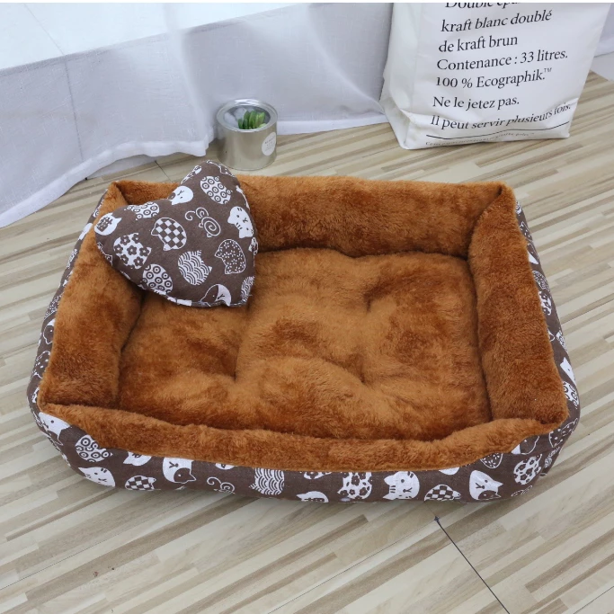 Thú cưng nằm ngủ ngon trên đệm