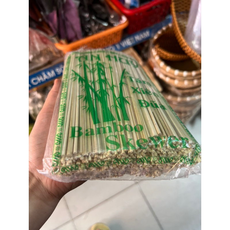 Xiên que tre, xiên thịt nướng , xiên cá viên,… | Shopee Việt Nam