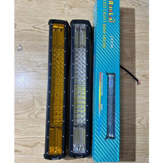 Đèn led Runlai, đèn led trợ sáng Runlai 50cm, 3 hàng led dùng chung điện 12v và 24v.