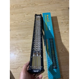 Đèn led Runlai, đèn led trợ sáng Runlai 60cm, 3 hàng led dùng chung điện 12v và 24v