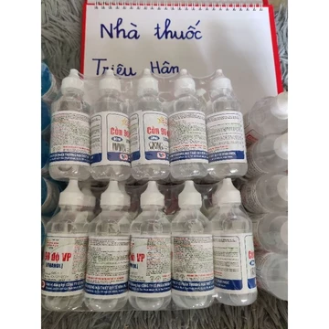 5 chai cồn y tế ethanol 90 độ trắng, 70 độ trắng chai 60ml