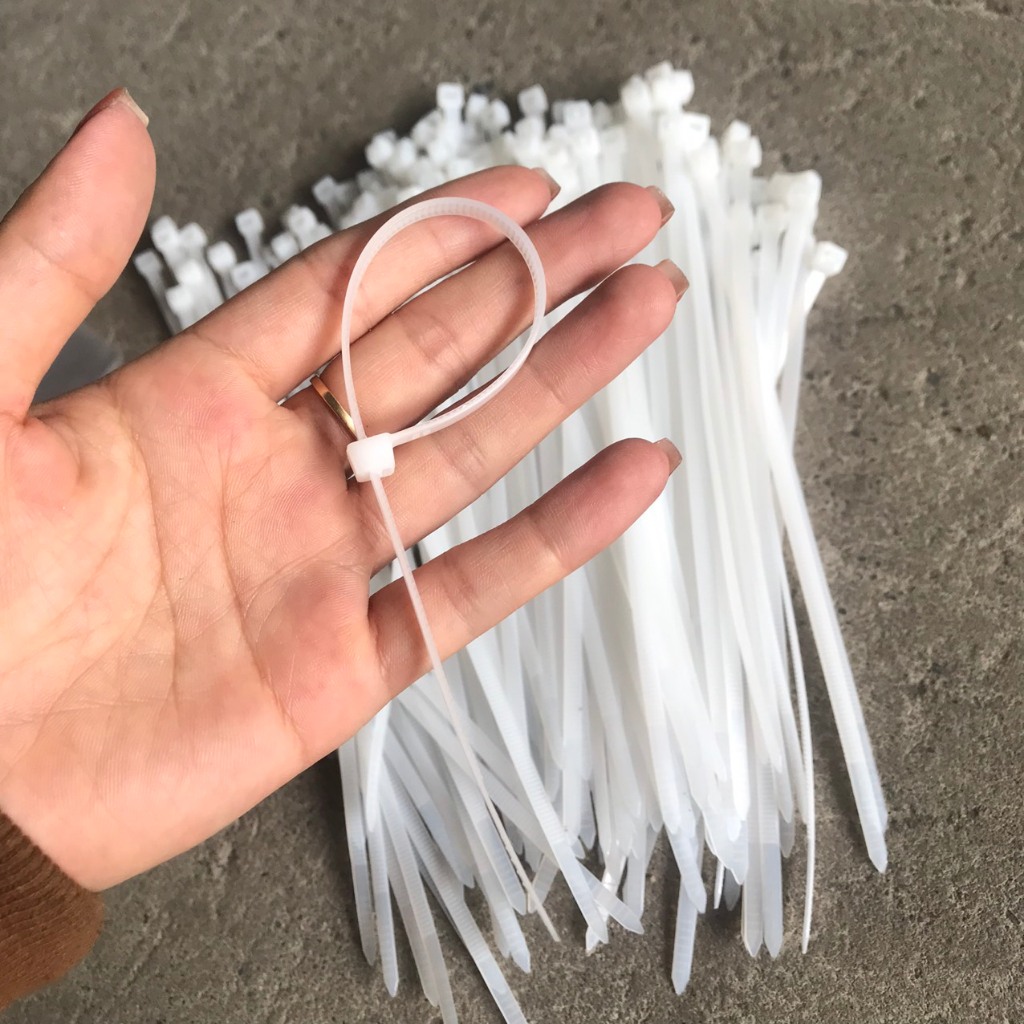 Bịch 70 con 20-30cm dây rút nhựa, dây thít nhựa, lạt tít nhựa, lạt nhựa ...