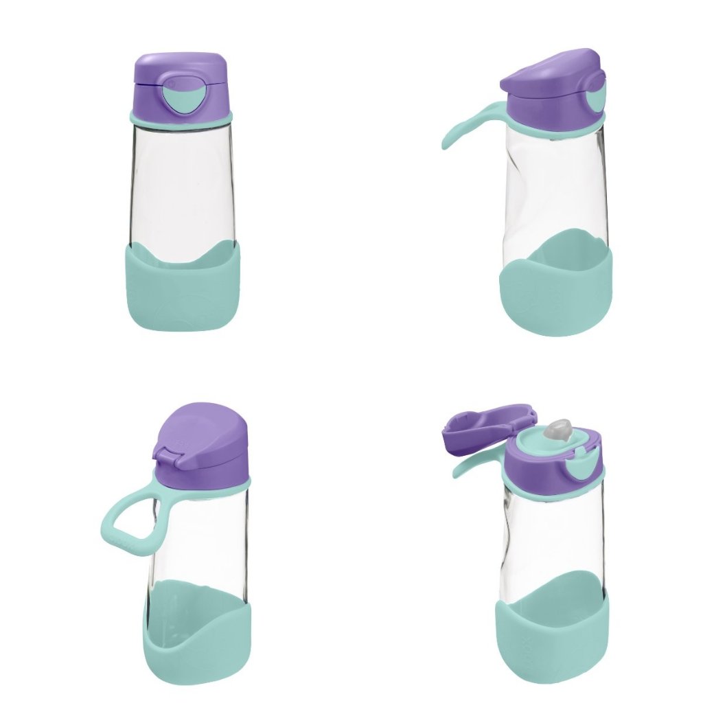 Ảnh b.box Bình nước vòi silicone chất liệu tritan cao cấp, có van chống sặc cho bé 450ml 2