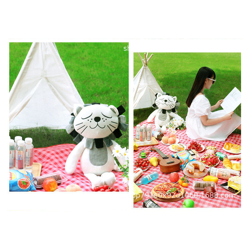 Thảm dã ngoại picnic đi du lịch đi phượt chụp ảnh bạt trải cắm trại gấp gọn tiện dụng