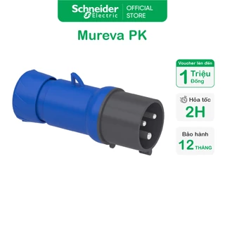 Phích cắm di động - 32A - 2P+E - 220V - IP44 - Schneider Electric - PKE32M423