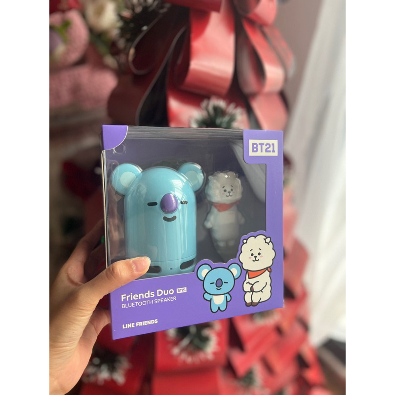 Loa Bluetooth BT21 Friends Duo + Figure Line Friends Official - Loa ...